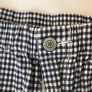 Brandy Melville Gingham Tilden Pants